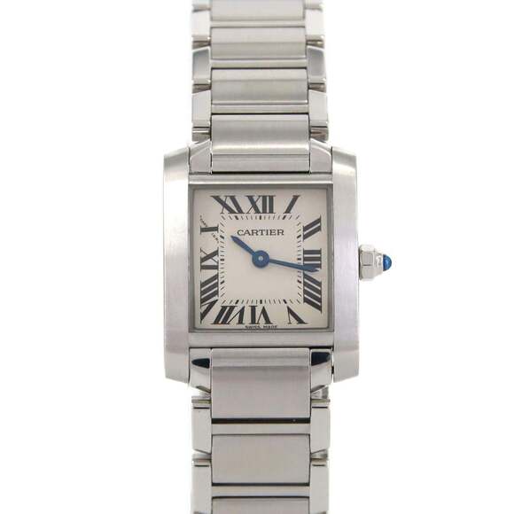 CARTIER Accessories - Cartier Tank Française SM W51008Q3 Stainless Steel Quartz Watch
